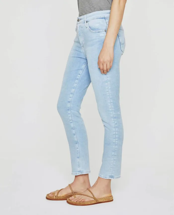 Mari Crop 21 Years Coastline Women AG Jeans Denim Mari Crop 21 Years Coastline Women AG Jeans Denim
