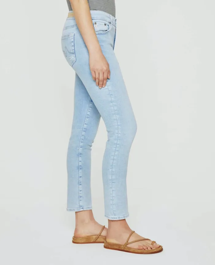 Mari Crop 21 Years Coastline Women AG Jeans Denim Mari Crop 21 Years Coastline Women AG Jeans Denim