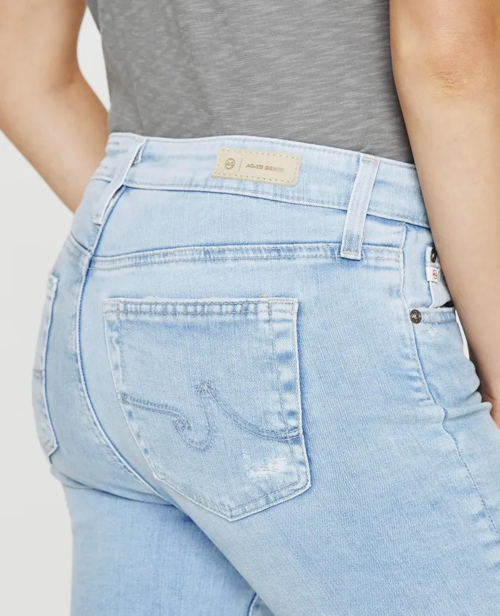 Mari Crop 21 Years Coastline Women AG Jeans Denim Mari Crop 21 Years Coastline Women AG Jeans Denim