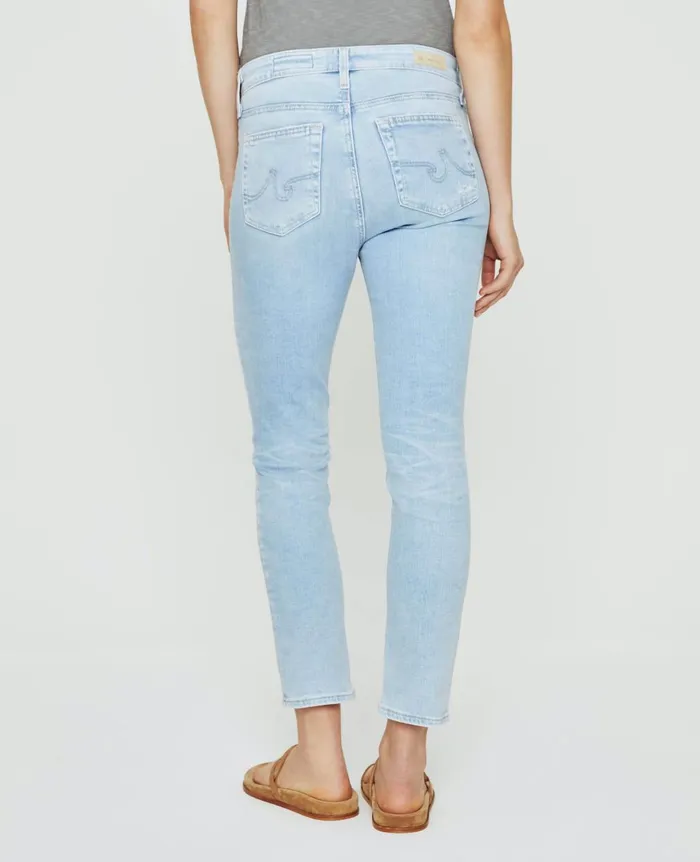 Mari Crop 21 Years Coastline Women AG Jeans Denim Mari Crop 21 Years Coastline Women AG Jeans Denim