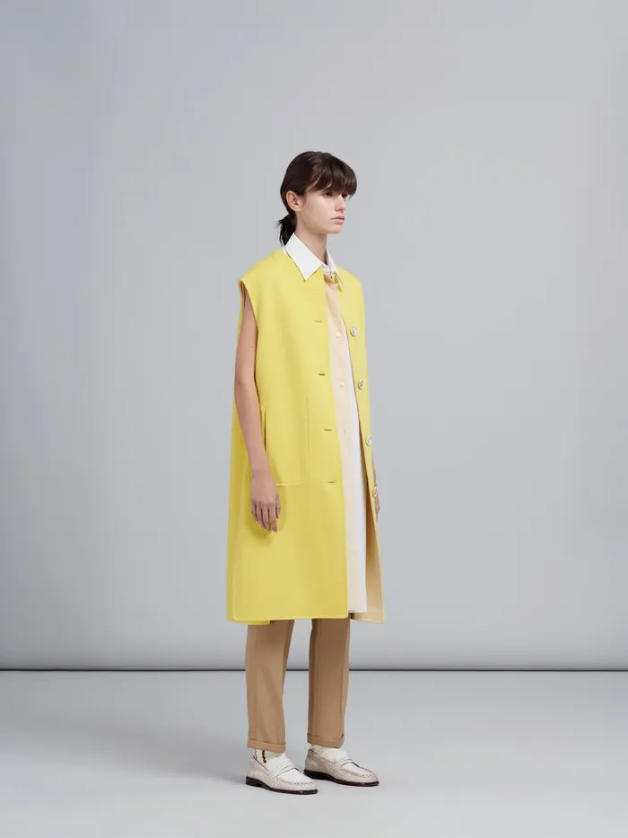 Marni Cashmere And Wool Double Vest Acid Womens Coats and Jackets Marni Cashmere And Wool Double Vest Acid Womens Coats and Jackets