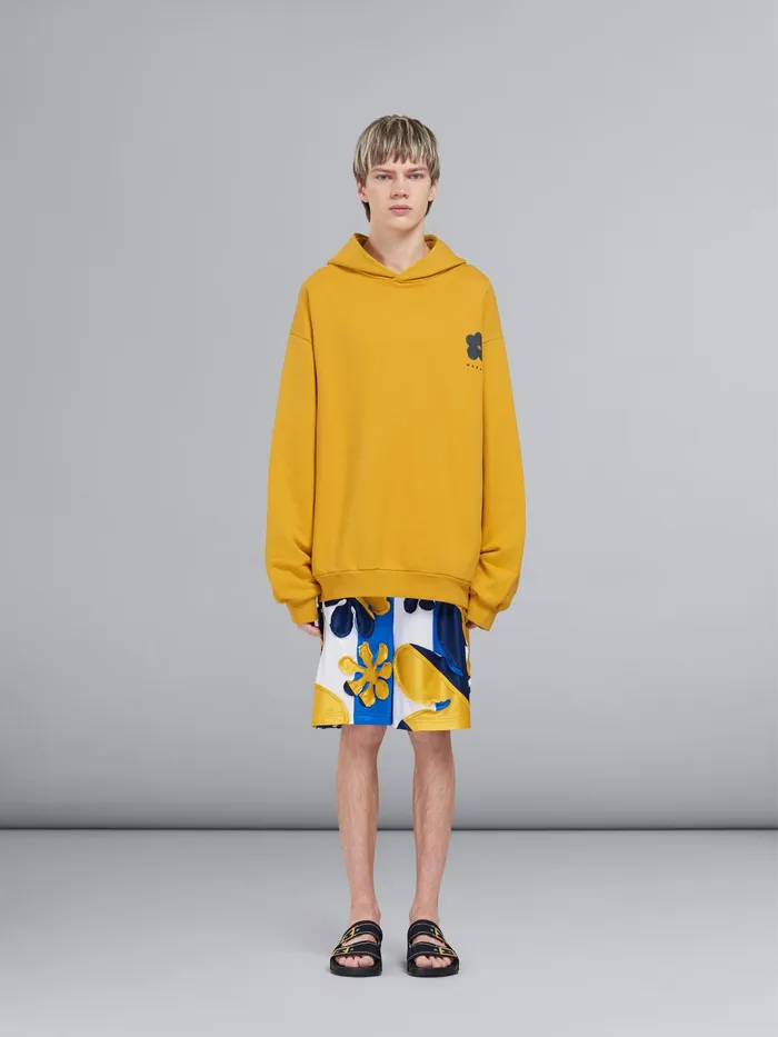 Marni Cotton Jersey Pants Lily White Mens Trousers Marni Cotton Jersey Pants Lily White Mens Trousers