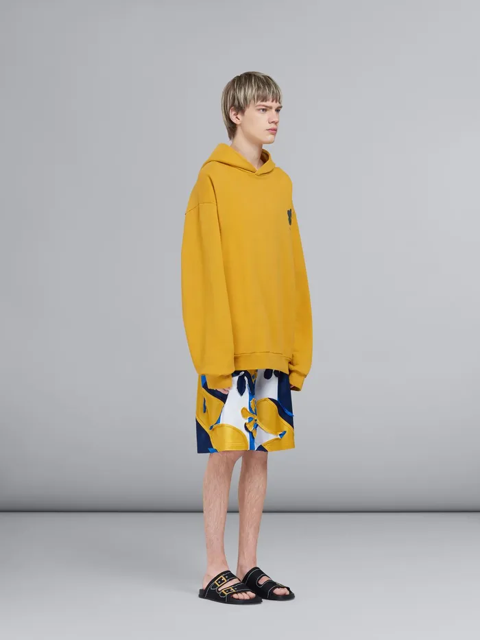 Marni Cotton Jersey Pants Lily White Mens Trousers Marni Cotton Jersey Pants Lily White Mens Trousers