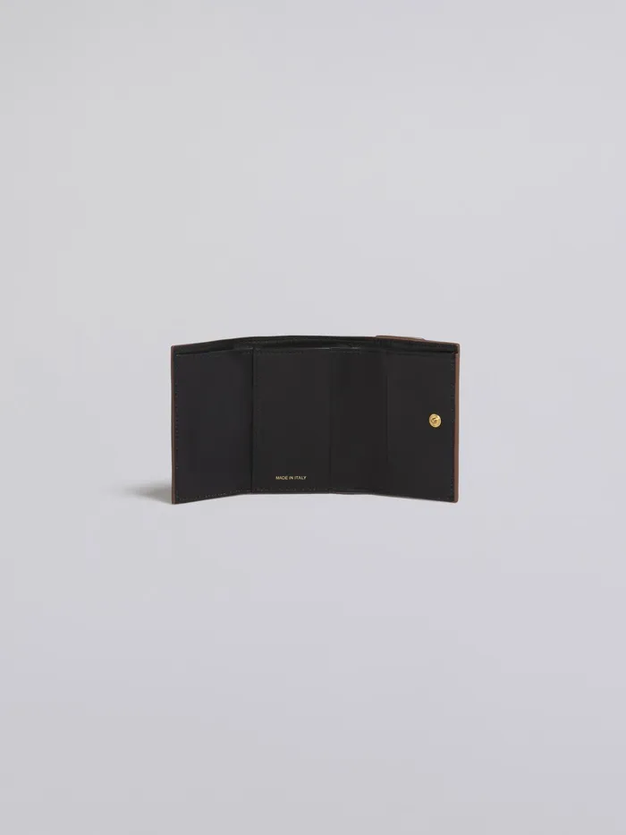 Marni White Saffiano Leather Trifold Wallet Limestone Womens Wallets and Small Leather Goods Marni White Saffiano Leather Trifold Wallet Limestone Womens Wallets and Small Leather Goods