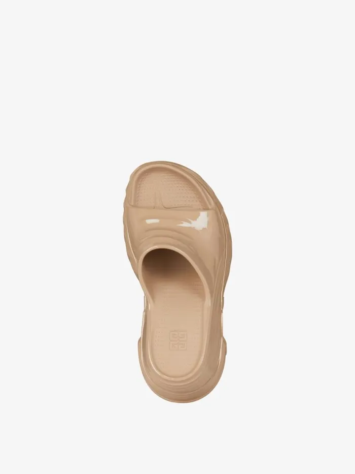 Marshmallow Wedge Sandals In Rubber Nude Women Givenchy Marshmallow