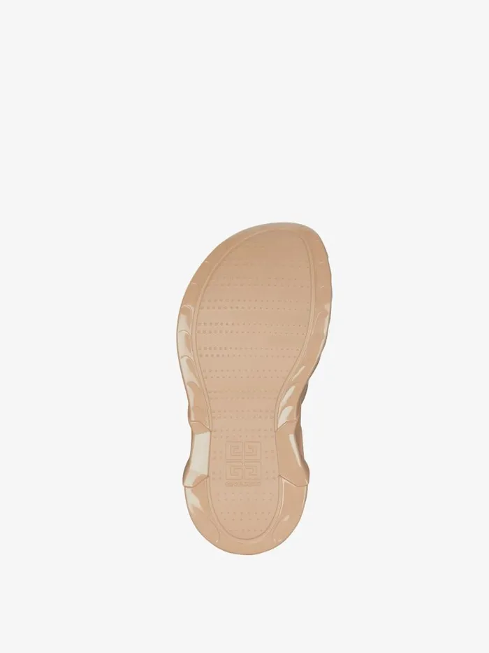 Marshmallow Wedge Sandals In Rubber Nude Women Givenchy Marshmallow