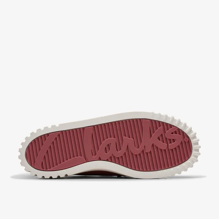 Mayhill Cove Dusty Rose Nubuck Women Clarks SlipOns