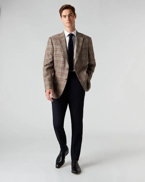 Men 007 Woven Check JacketIn Multi Multi NPeal Coats and Jackets