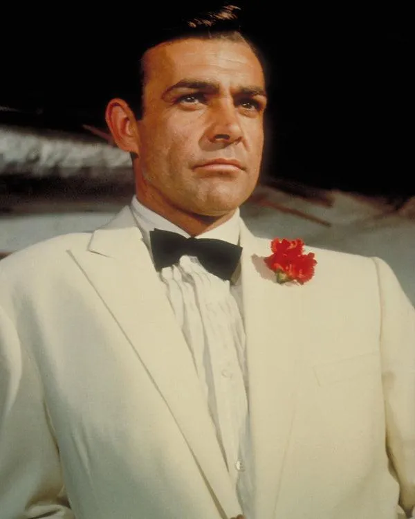 Men 007 Woven Dinner JacketIn White White NPeal Coats and Jackets