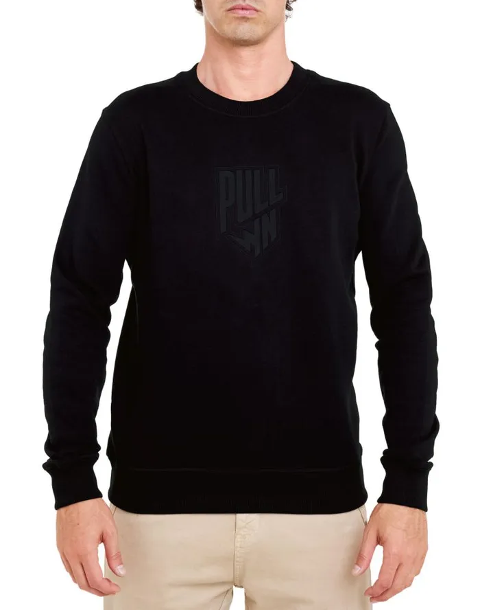 Men039s Sweat CREW BLASONBLACK Eshop PullIn Sweat Shirts