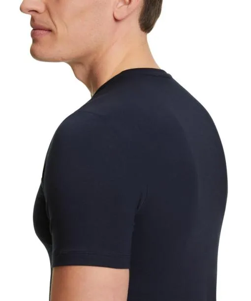 Men 2Pack Men TShirt Vneck Daily Comfort Midnight FALKE Shirts