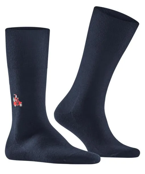 Men Airport Driving Santa Men Socks Space Blue FALKE Socks