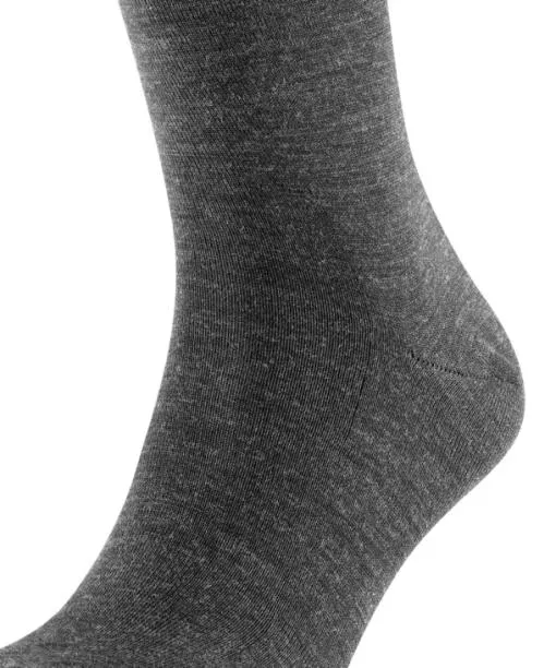 Men Airport Men Kneehigh Socks Dark Grey FALKE Knee High Socks