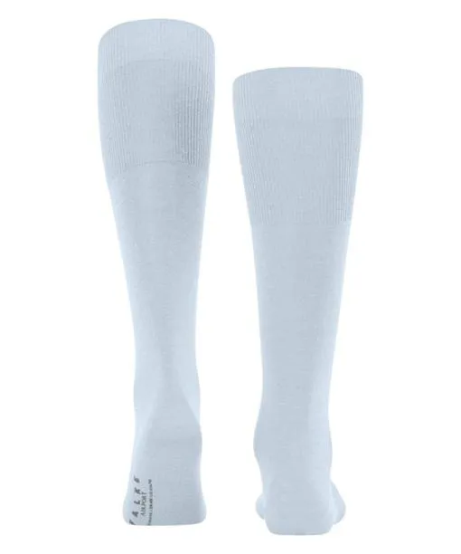 Men Airport Men Kneehigh Socks Light Blue FALKE Knee High Socks