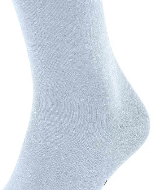 Men Airport Men Kneehigh Socks Light Blue FALKE Knee High Socks