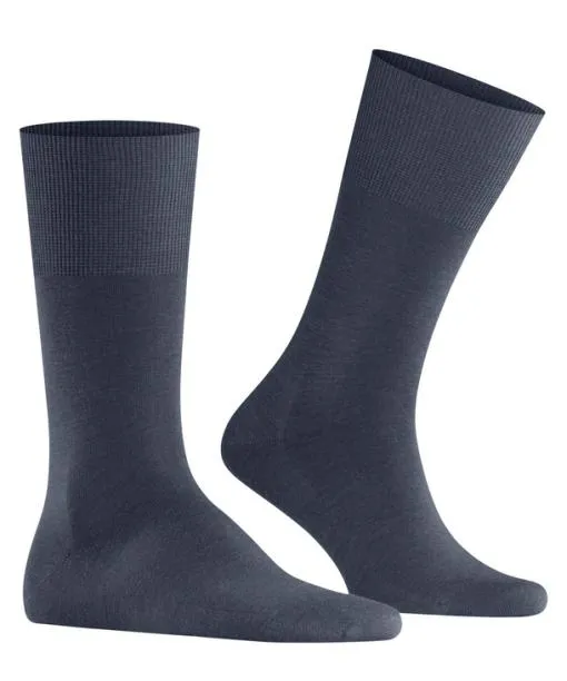 Men Airport Men Socks Dark Blue Mel FALKE Socks