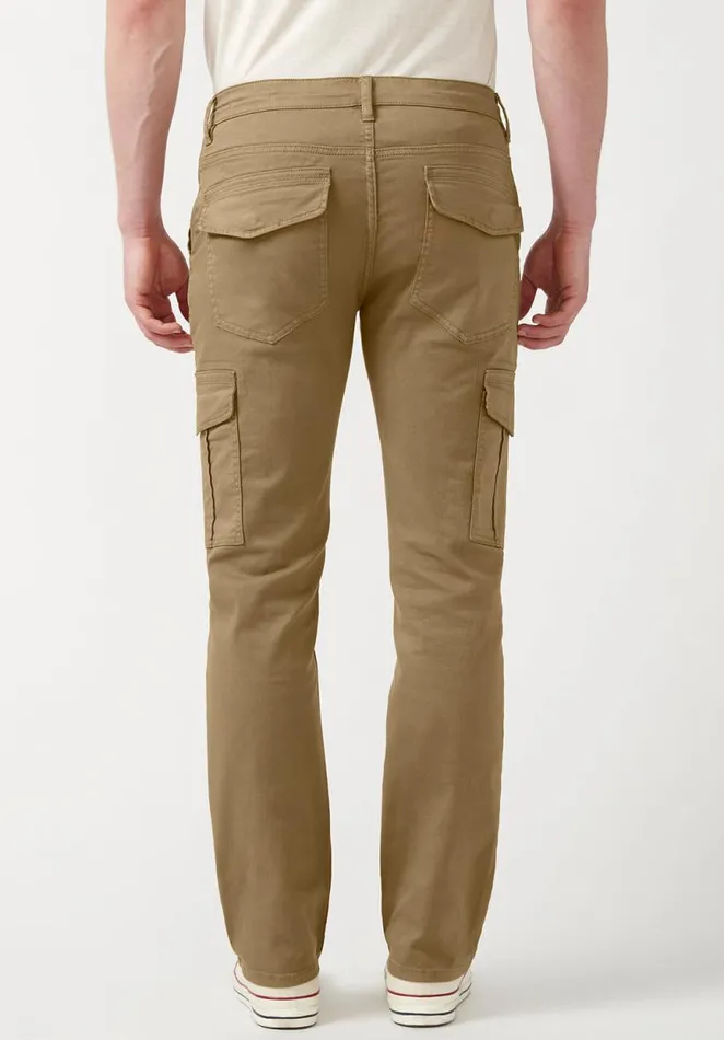 Men Cargo Joe Dark Beige Men039s Straight Leg Pants Dark Beige Buffalo David Bitton Pants