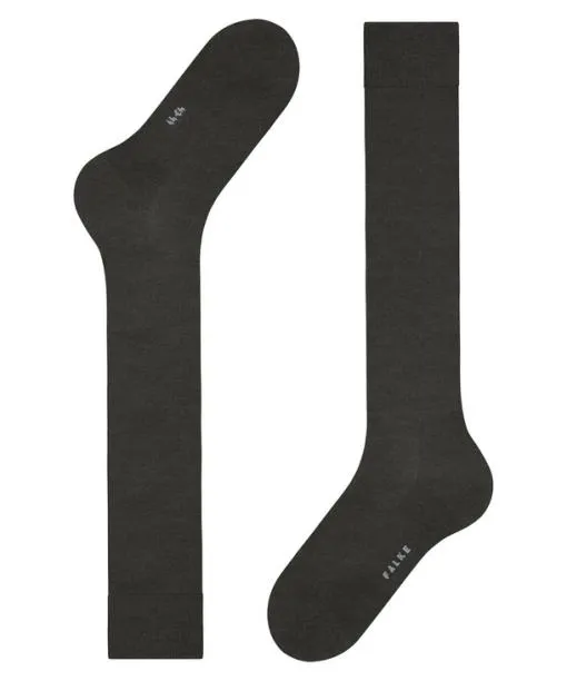 Men ClimaWool Men Kneehigh Socks Anthra Mel FALKE Knee High Socks