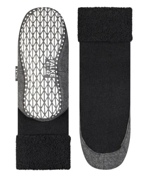 Men Cosyshoe Men Slippers Black FALKE House Socks and Slippers