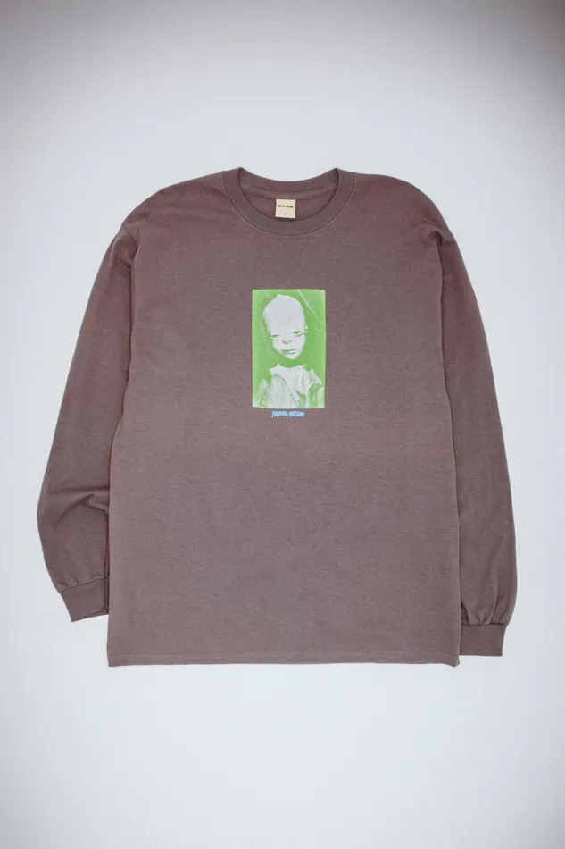 Men Damaged Long Sleeve Tee Fucking Awesome Long Sleeve Tee