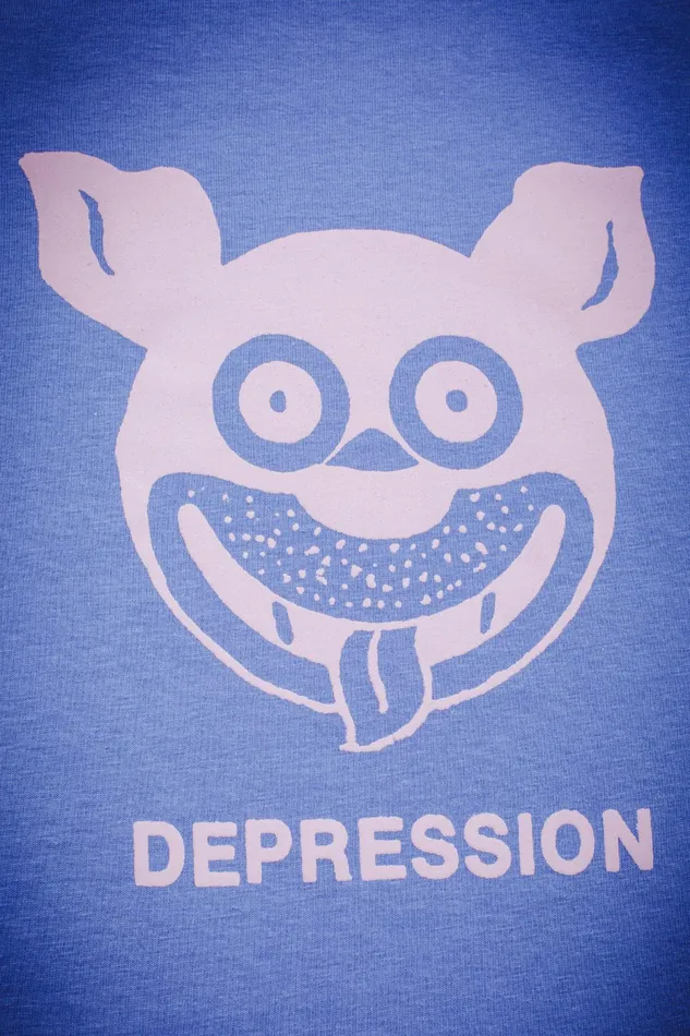 Men Depression Short Sleeve Tee Fucking Awesome Short Sleeve Men Depression Short Sleeve Tee Fucking Awesome Short Sleeve