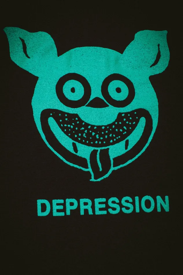 Men Depression Short Sleeve Tee Fucking Awesome Short Sleeve Men Depression Short Sleeve Tee Fucking Awesome Short Sleeve
