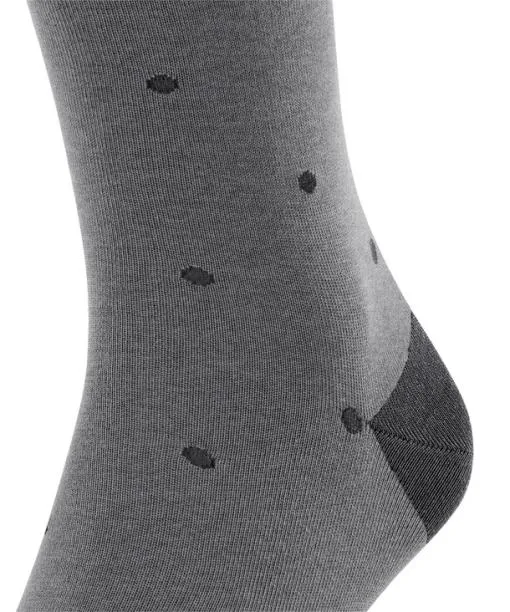 Men Dot Men Kneehigh Socks Steel Mel FALKE Knee High Socks