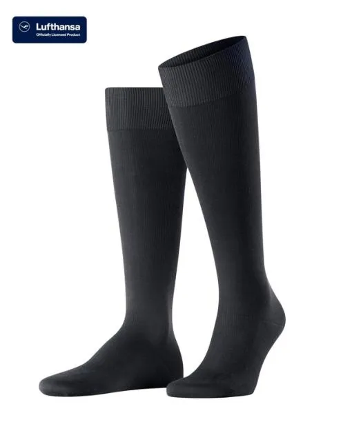 Men Energizing Cotton Men Kneehigh Socks Dark Navy FALKE Functionals