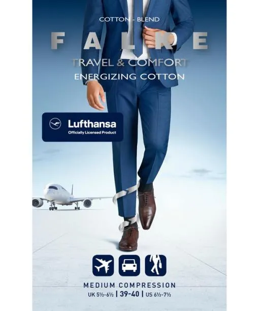 Men Energizing Cotton Men Kneehigh Socks Dark Navy FALKE Functionals