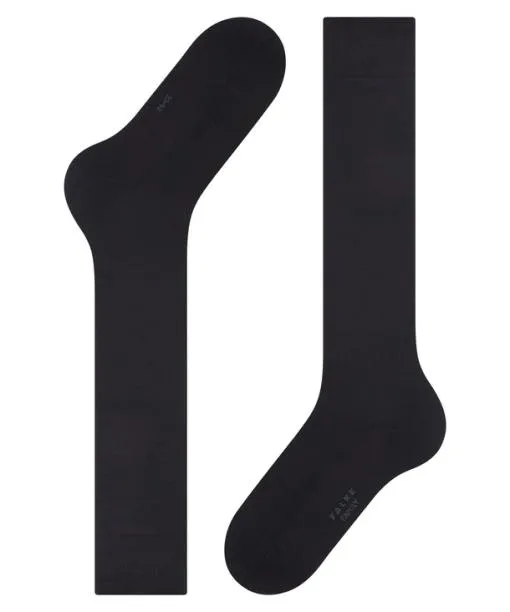 Men Family Men Kneehigh Socks Dark Navy FALKE Knee High Socks