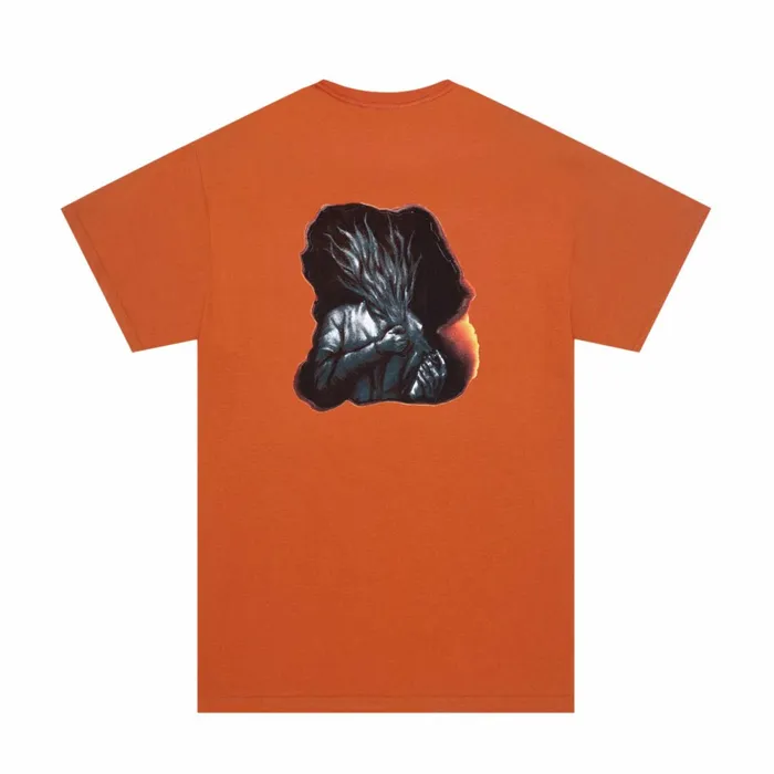 Men Flamable Tee Fucking Awesome Short Sleeve