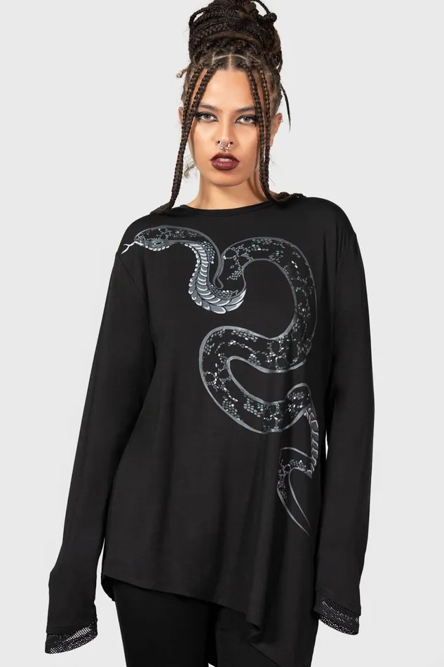Men Graphic Tops Killstar Aniliidae Top