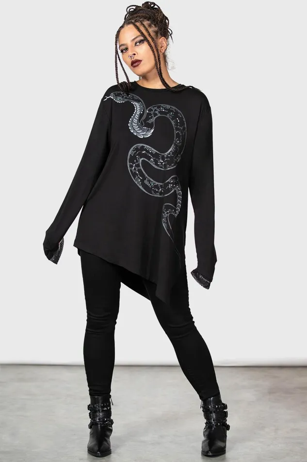Men Graphic Tops Killstar Aniliidae Top