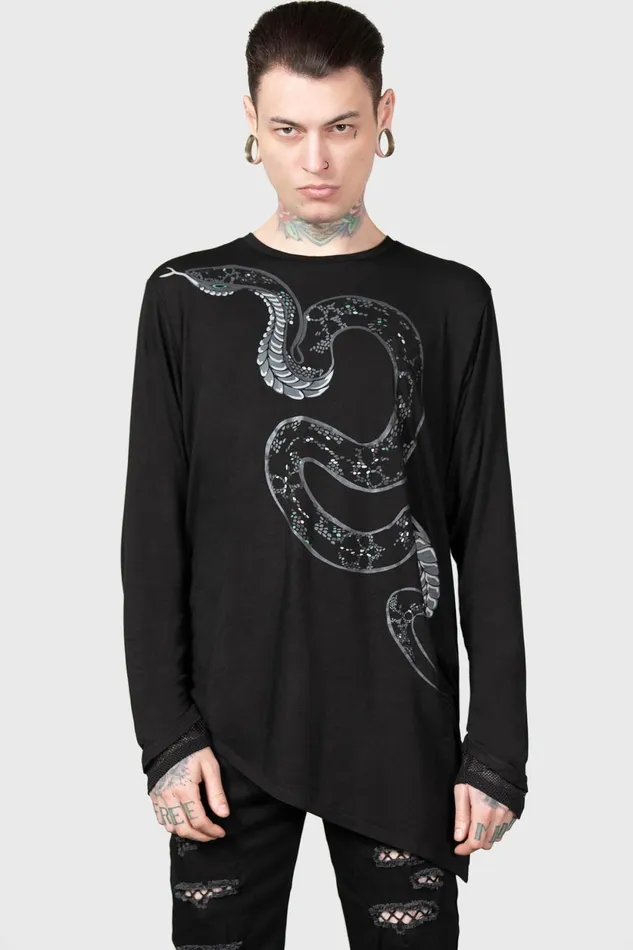 Men Graphic Tops Killstar Aniliidae Top