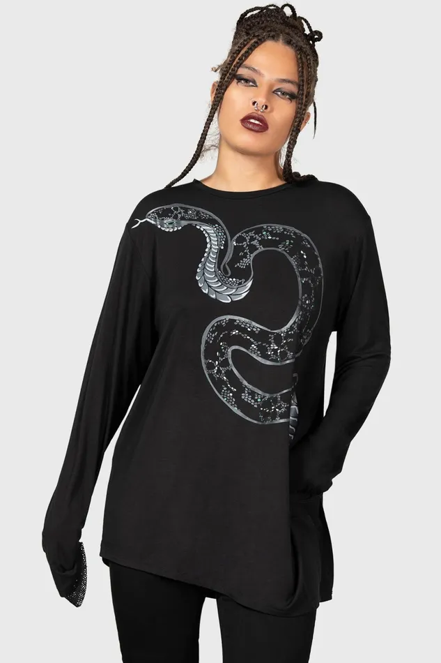 Men Graphic Tops Killstar Aniliidae Top