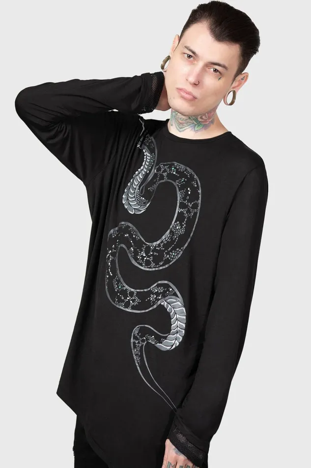 Men Graphic Tops Killstar Aniliidae Top