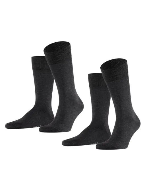 Men Happy 2Pack Men Socks Anthramel FALKE Socks