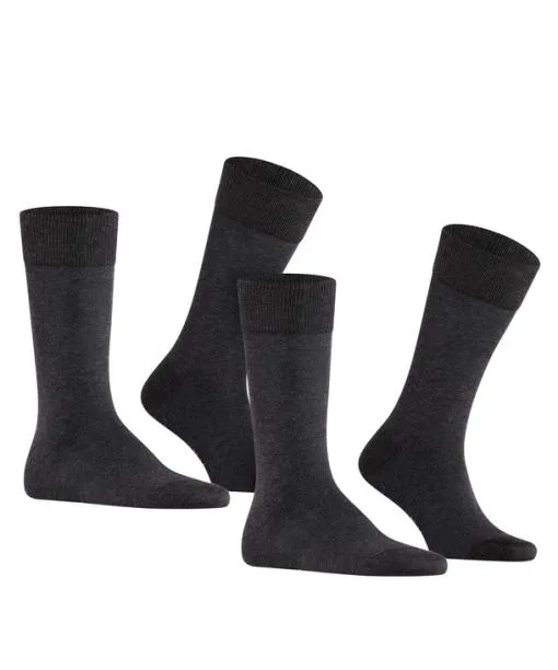 Men Happy 2Pack Men Socks Anthramel FALKE Socks