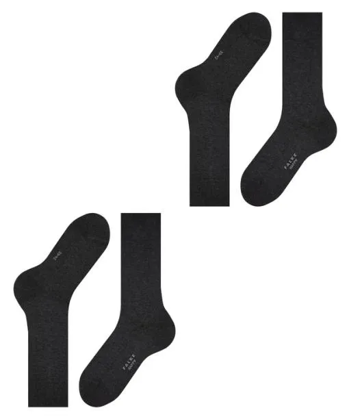 Men Happy 2Pack Men Socks Anthramel FALKE Socks