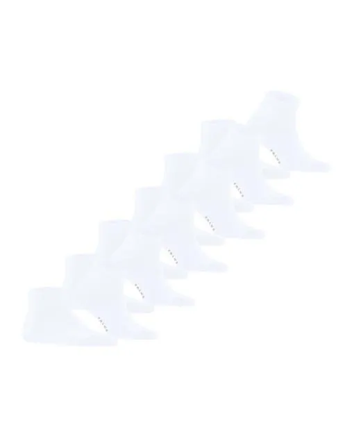 Men Happy 6Pack Men Sneaker Socks White FALKE Ankle Socks