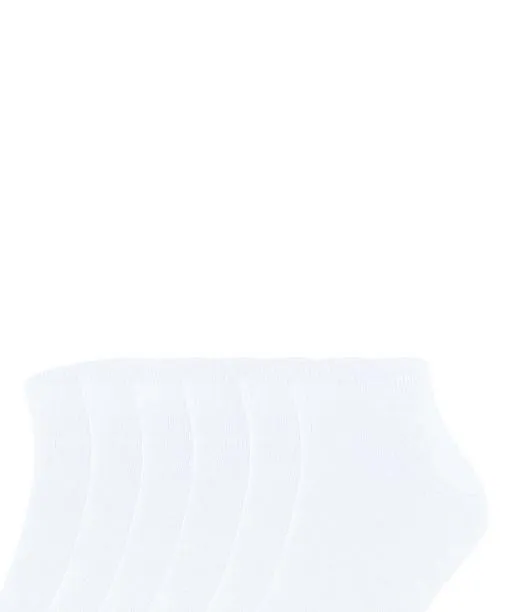 Men Happy 6Pack Men Sneaker Socks White FALKE Ankle Socks