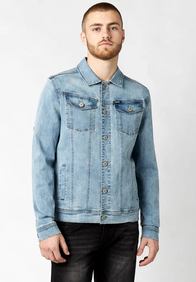 Men Joe Jean Jacket Indigo Buffalo David Bitton Jackets