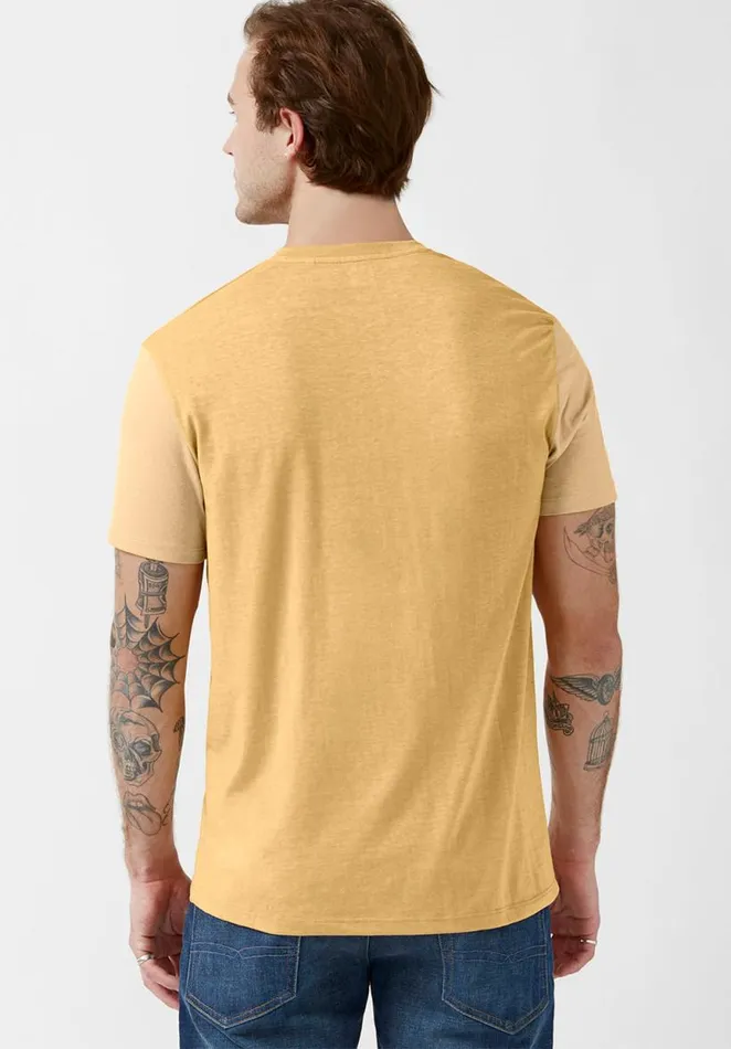 Men Kaddy Tan ShortSleeve Mens Top Tan Buffalo David Bitton Tops and Tees
