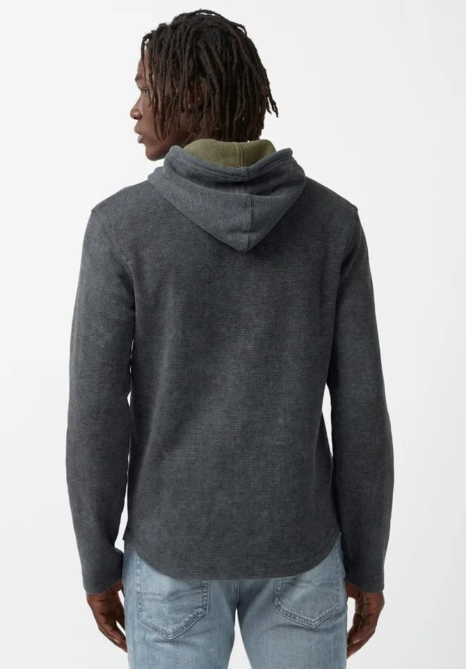 Men Kafom Black LongSleeve Mens Sweatshirt Black Buffalo David Bitton Tops and Tees