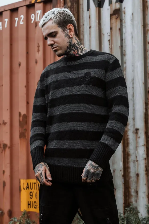 Men Knitwear Killstar Alleyfade Sweater