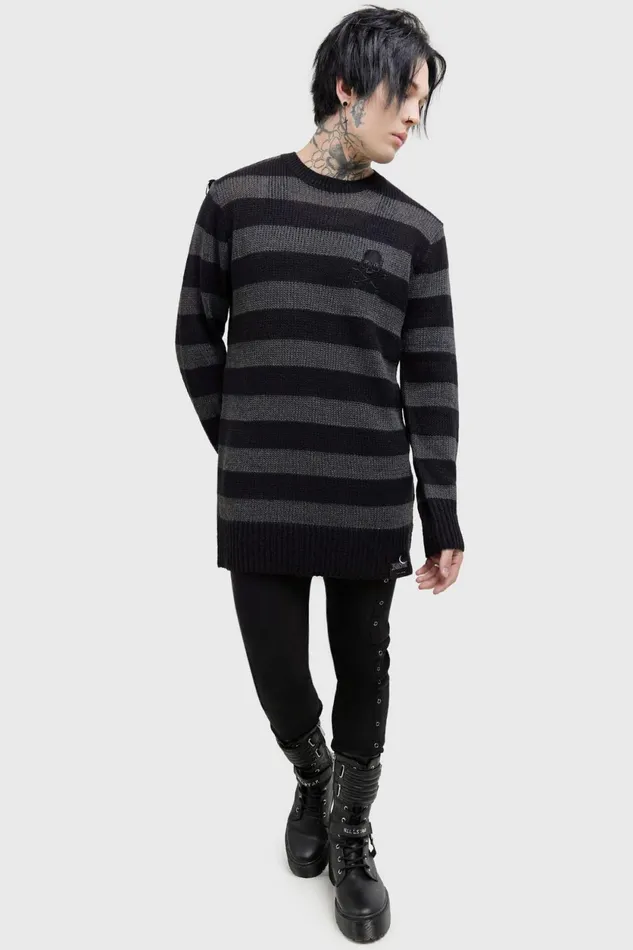 Men Knitwear Killstar Alleyfade Sweater