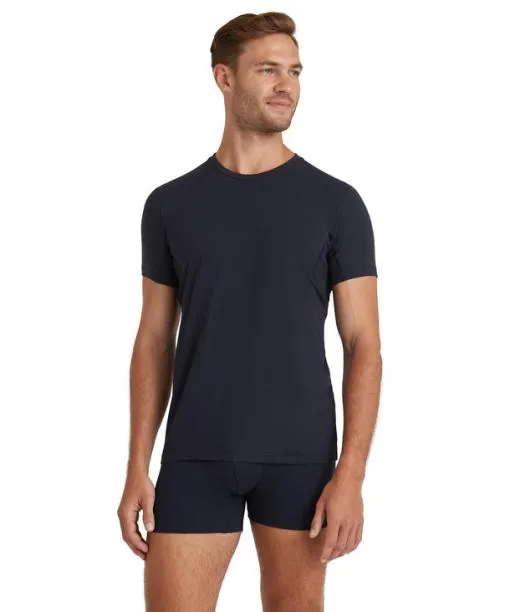Men Men TShirt Roundneck Climate Control Midnight FALKE Shirts