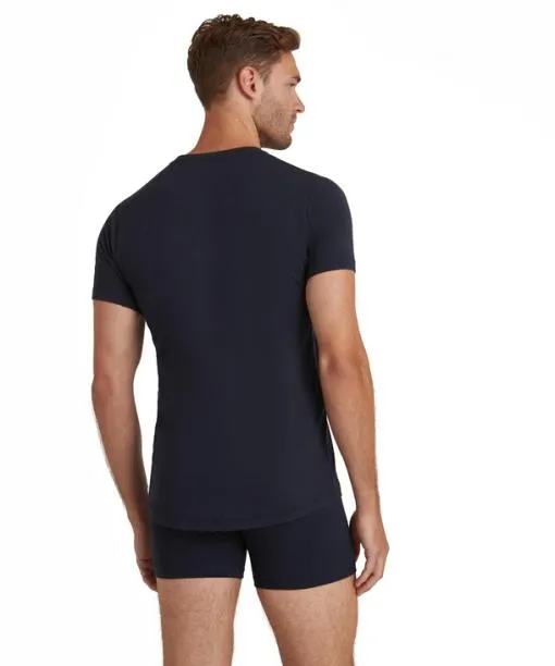 Men Men TShirt Roundneck Climate Control Midnight FALKE Shirts