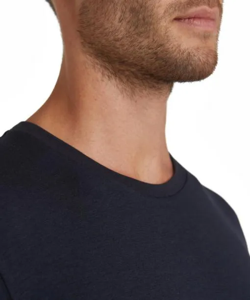 Men Men TShirt Roundneck Climate Control Midnight FALKE Shirts