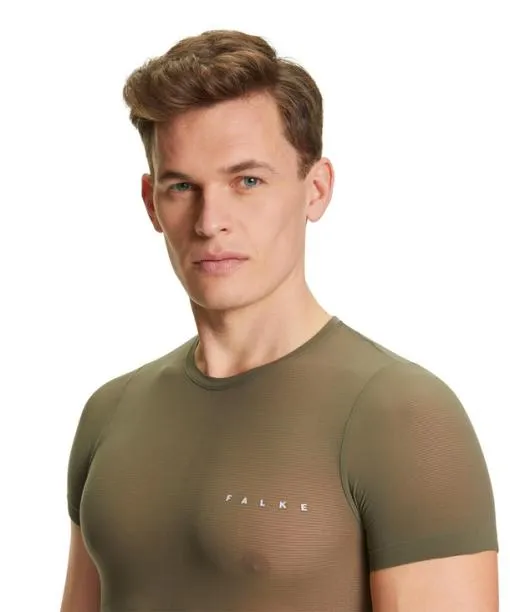 Men Men TShirt Ultralight Cool Herb FALKE Short Sleeve Shirts